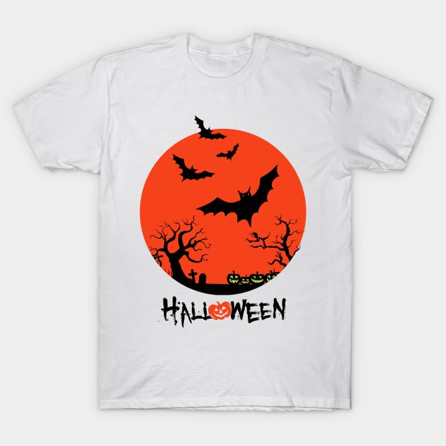 Halloween tee design birthday gift graphic T-Shirt by TeeSeller07